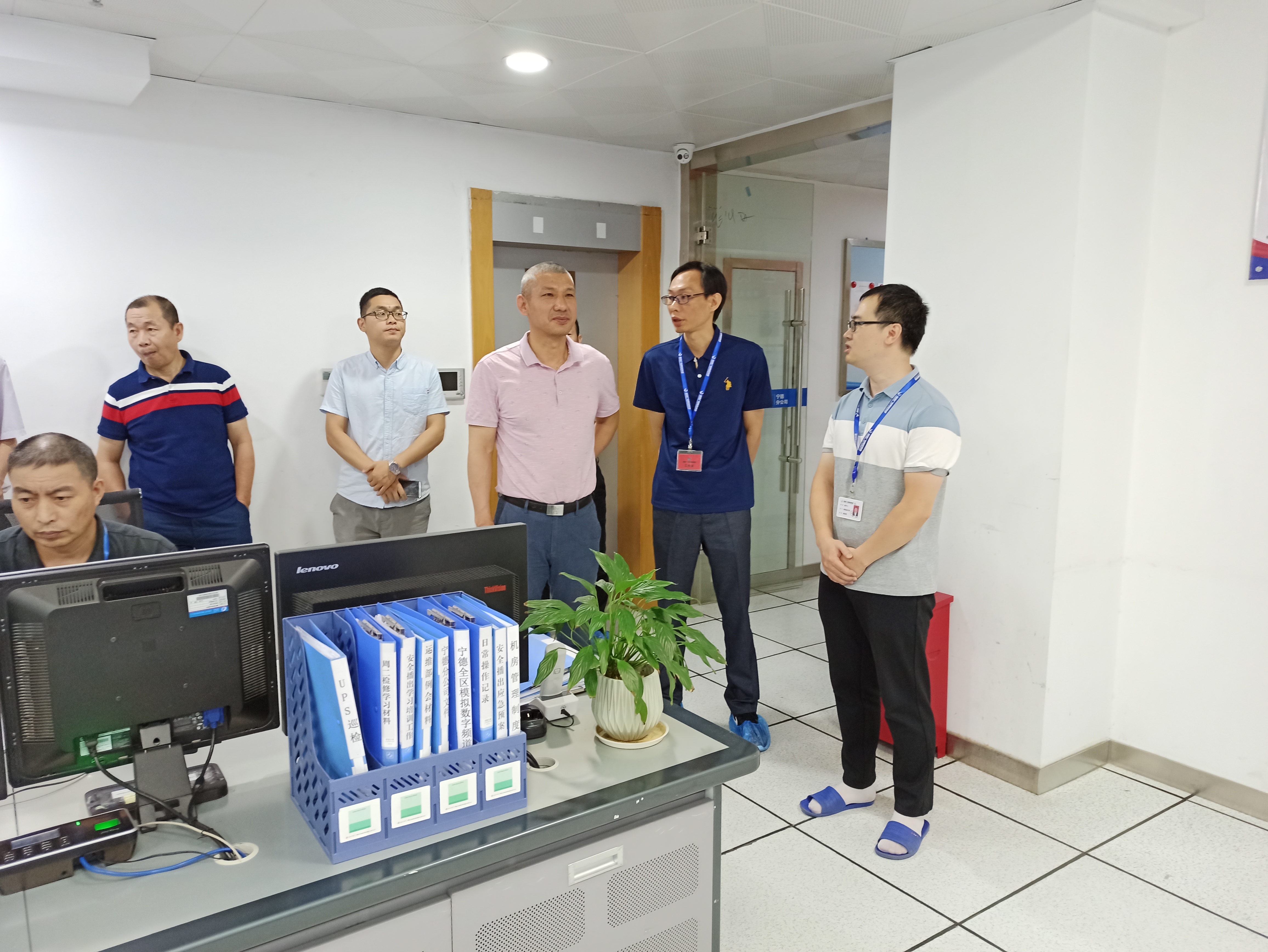 李列夫一行到寧德分公司檢查指導兩會安播保障工作2.jpg