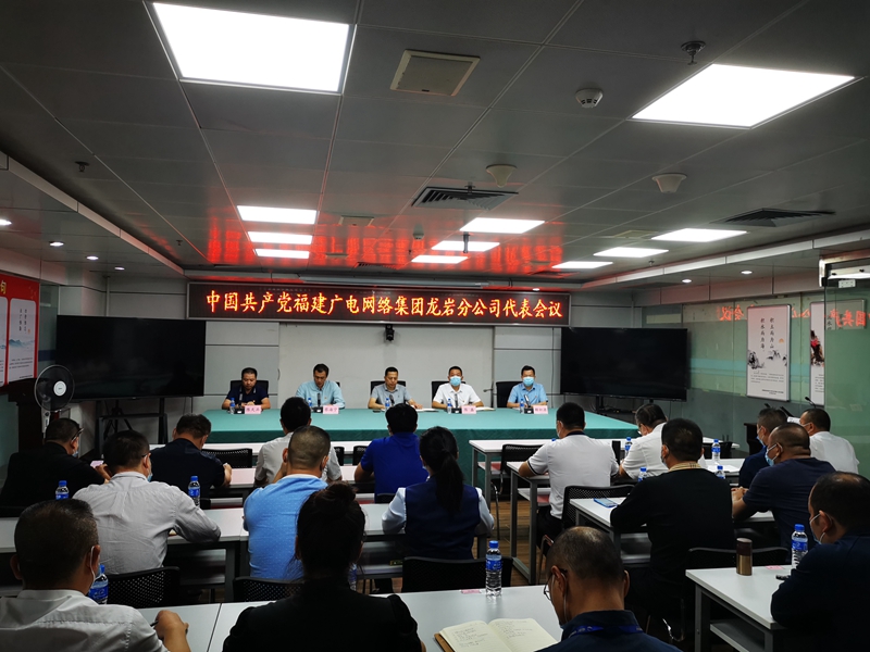 龍巖分公司開展“學好新思想  奮進新征程  建功新時代”主題學習會